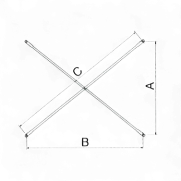 Picture of SCAFFOLDING CROSE BRACE 2198MM