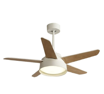 Picture of ACO AMAIA 5-BLADE CEILING FAN WITH LED LIGHT 52" WHITE