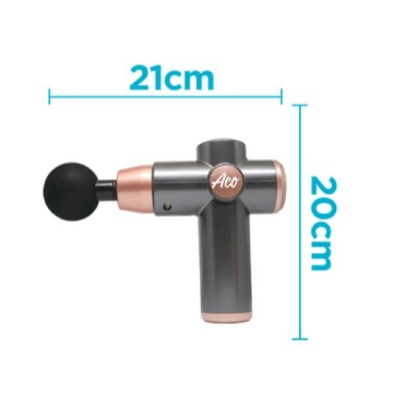 Show details for Aco Massage Gun Gray & Rose Gold, ACOTY506 Picture of Aco Massage Gun Gray & Rose Gold, ACOTY506