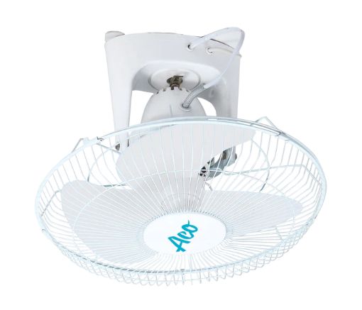 Picture of Aco Orbit 3-Blade Ceiling Fan 16'' White , ACOFD40S001