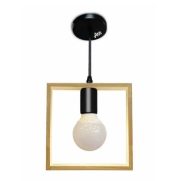 Show details for Aco Wooden Square Pendant Light , ACOPLWDTH41S Picture of Aco Wooden Square Pendant Light , ACOPLWDTH41S