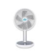 Picture of Aco Rechargeable Rectractable Mini Table Fan with Led, ACOLJQ117WHT