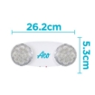 Picture of Aco Rechargeable Round Twin-Head Emergency Led Light, ACOEL212LED