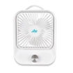 Picture of Aco Rechargeable Stepless Speed Control Mini Table Fan, ACOLJQ119WHT