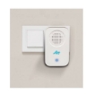 Picture of Aco Wireless Rectangle Plug- in Doorbell with Kinetic Bell Push, ACODBRTLWHITE