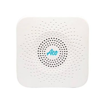 Show details for Aco Wireless Square Plug In Doorbell with Kinetic Bell Push, ACODBSQWHITE Picture of Aco Wireless Square Plug In Doorbell with Kinetic Bell Push, ACODBSQWHITE