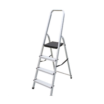 Show details for Jinmao Aluminum 4-Steps Household Ladder 150kg, JMAO113104 Picture of Jinmao Aluminum 4-Steps Household Ladder 150kg, JMAO113104