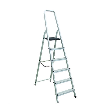 Show details for Jinmao Aluminum 6 Steps 6 Ft. Height Ladder 150kg, JMAO113106 Picture of Jinmao Aluminum 6 Steps 6 Ft. Height Ladder 150kg, JMAO113106