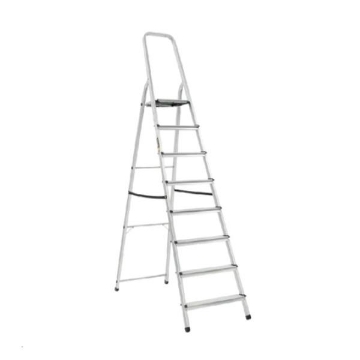 Show details for Jinmao Aluminum 8 Steps 6 Ft. Height Ladder 150kg, JMAO113108 Picture of Jinmao Aluminum 8 Steps 6 Ft. Height Ladder 150kg, JMAO113108