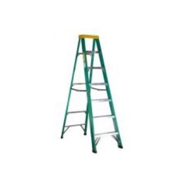Show details for Jinmao 6 Step Fiberglass 7' Step Ladder 225 lbs  Green, JMFM22106II Picture of Jinmao 6 Step Fiberglass 7' Step Ladder 225 lbs  Green, JMFM22106II