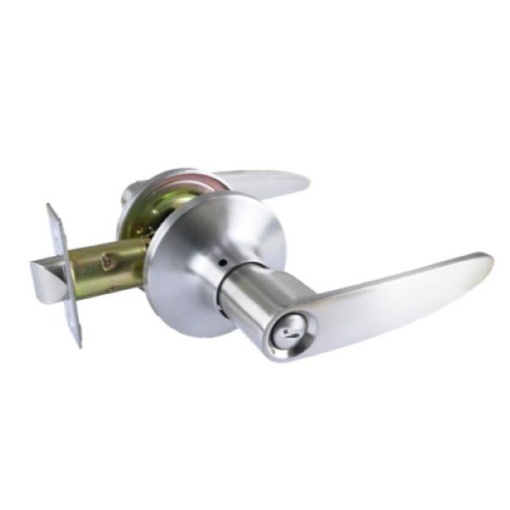 Picture of Argo Leverset Tubular Privacy Straight Satin Nickel, ARG5002TUS15