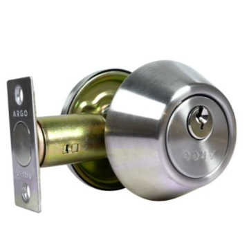 Show details for Argo Deadbolt Single Cylinder Satin Stainless, ARG2001US32D Picture of Argo Deadbolt Single Cylinder Satin Stainless, ARG2001US32D