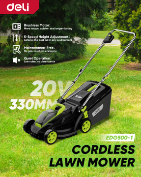 Show details for Deli Cordless Lawn Mower EDG500-1 Picture of Deli Cordless Lawn Mower EDG500-1