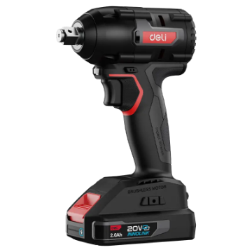Show details for Deli Lithium-ion Impact Wrench EDE-BS20-1D2 Picture of Deli Lithium-ion Impact Wrench EDE-BS20-1D2