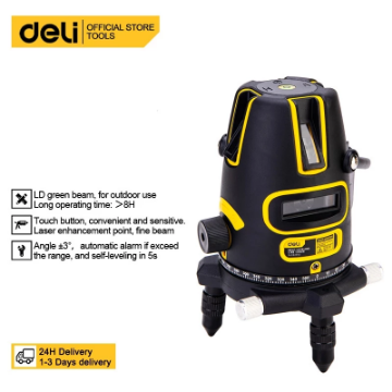 Show details for Deli Self- Leveling Line Laser EDL332302 Picture of Deli Self- Leveling Line Laser EDL332302
