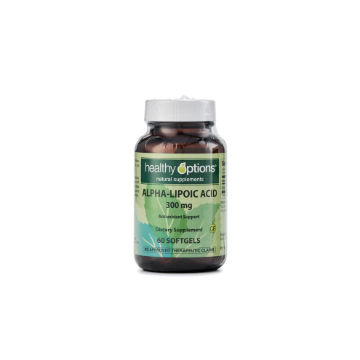 Picture of Healthy Options Alpha-Lipoic Acid 300mg 60 Softgels