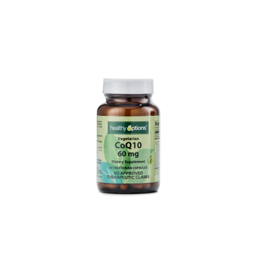 Picture of Healthy Options Vegetarian CoQ10 60mg 60 Capsules