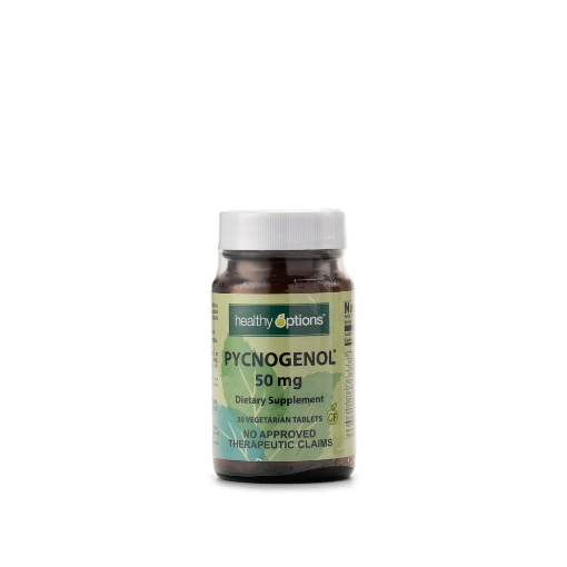 Picture of Healthy Options Pycnogenol 50mg 30 Tablets
