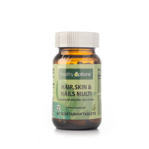 Picture of Healthy Options Hair, Skin & Nails Multi 60 Vegetarian Tablets