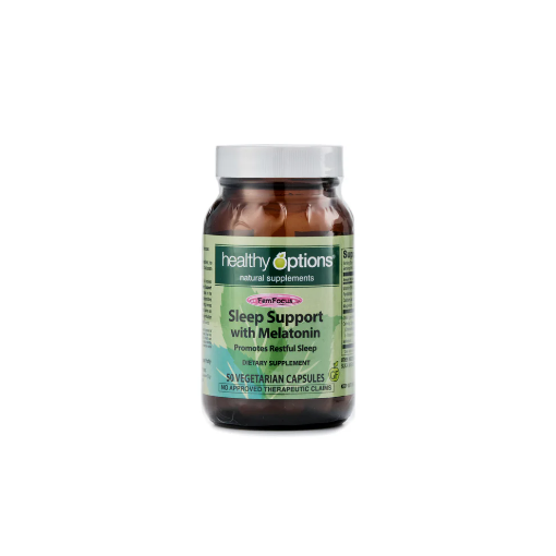 Picture of Healthy Options Fem Focus Sleep Support with Melatonin 50 Capsules