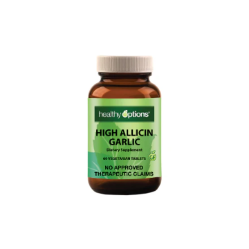 Picture of Healthy Options High Allicin Garlic 500mg 60 Tablets