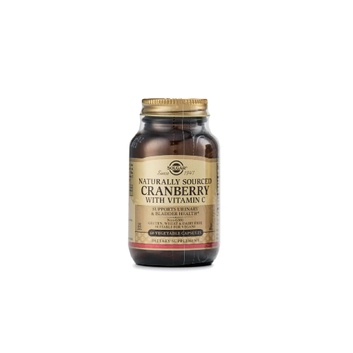 Picture of Solgar Natural Cranberry With Vitamin C 60 Capsules