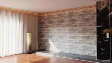 Picture of HOMER SA TILE 30.0X27.5X0.40CM STRAIGHT LAY GREY