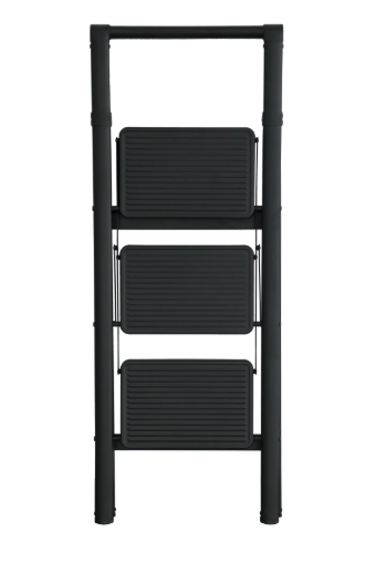 Picture of HOMER 3-STEP STEEL LADDER BLACK