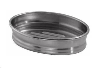 Picture of INTERDESIGN CAMEO SOAP DISH 5.5X4X1.5 STAINLESS