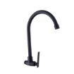 Picture of Axis Danube Wall Tap Gooseneck Matte Black, AXS01FW202B
