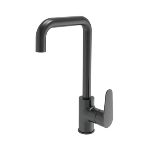 Picture of Axis Clyde H&C Deck Mount Kitchen Faucet Matte Black, AXS02FD260B