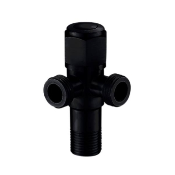 Picture of Axis Anggle Valve Two Way M1/2''X M1/2X Black,AXS71A1202B