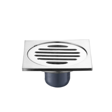 Picture of Axis Round Floor Drain 4''x4'' 5MM Stainless Steel, AXS40A4401S