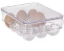 Picture of INTERDESIGN EGG HOLDER FRIDGE BINZ 4.5X14.5 CLEAR