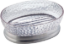 Picture of INTERDESIGN RAIN SOAP DISH 5X3.75 CLEAR/BRUSHED STAINLESS STEEL