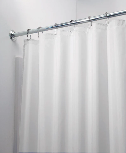 Picture of INTERDESIGN SHOWER CURTAIN 72X72 WHITE