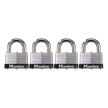 Picture of MASTER LOCK PADLOCK LAMINATED STEEL 38MM 16MM SHACKLE 4KA