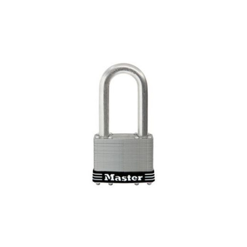 Picture of MASTER PADLOCK LAMINATED SATIN STEEL 64MM SHACKLE