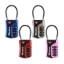 Picture of Master Lock Luggage Lock Combination 36mm 38mm Shackle (Blue, Pink, Red, Nickel), MSP4697D